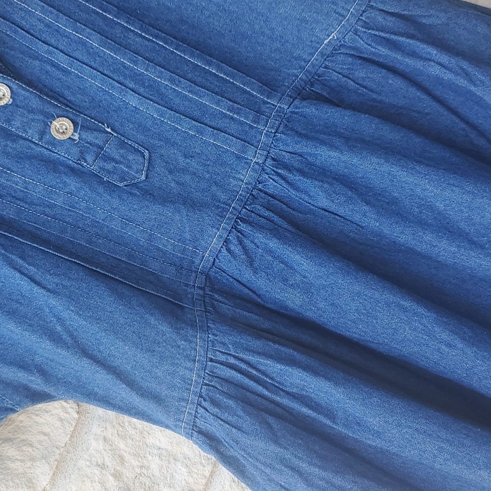 vintage denim dress - Picture 7 of 12